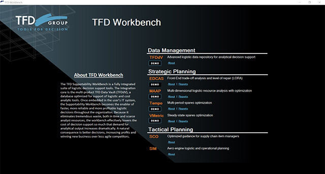 TFD Workbench